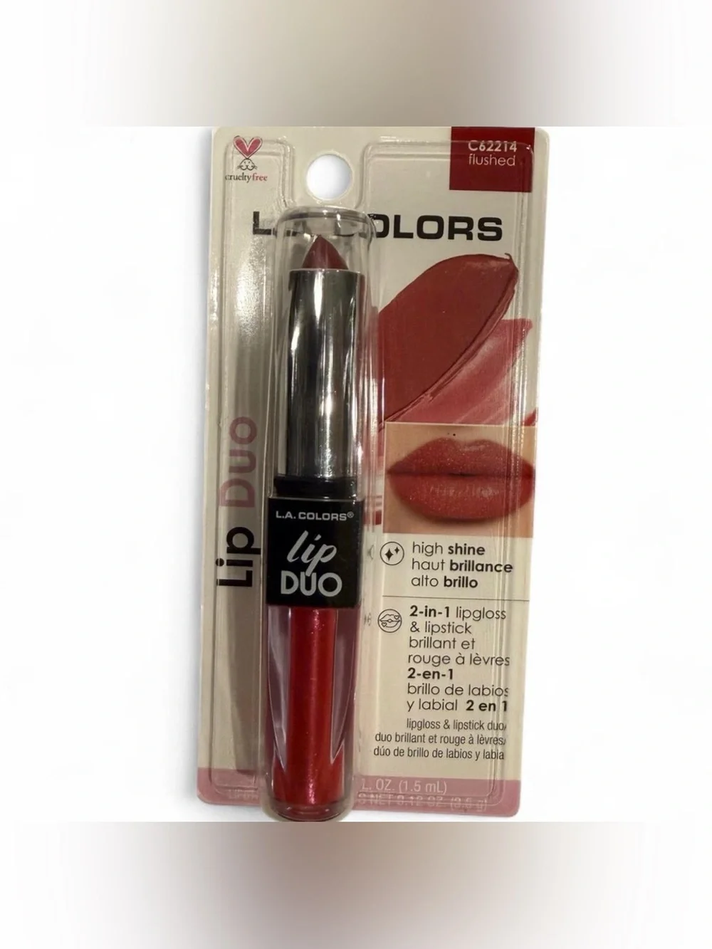 L.A. Colors Lip Duo Pack — 6 Different Shades
